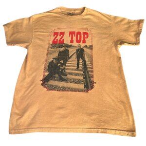 Graphic Tee - Yellow Short Sleeve Band Shirt